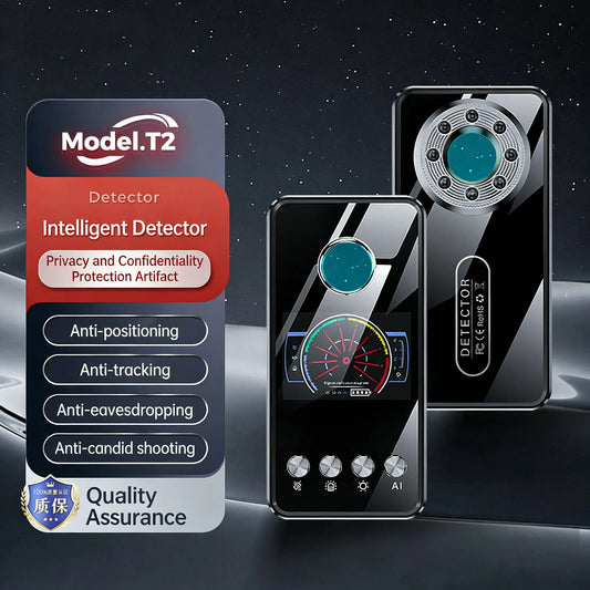 Détecteur Anti-Espion Pro — Caméras Cachées, GPS & Signaux Sans Fil